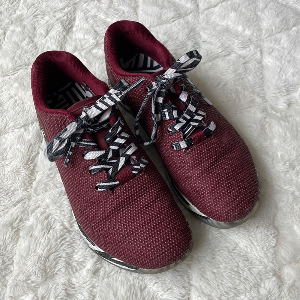 NoBull Cabernet Zebra Trainers